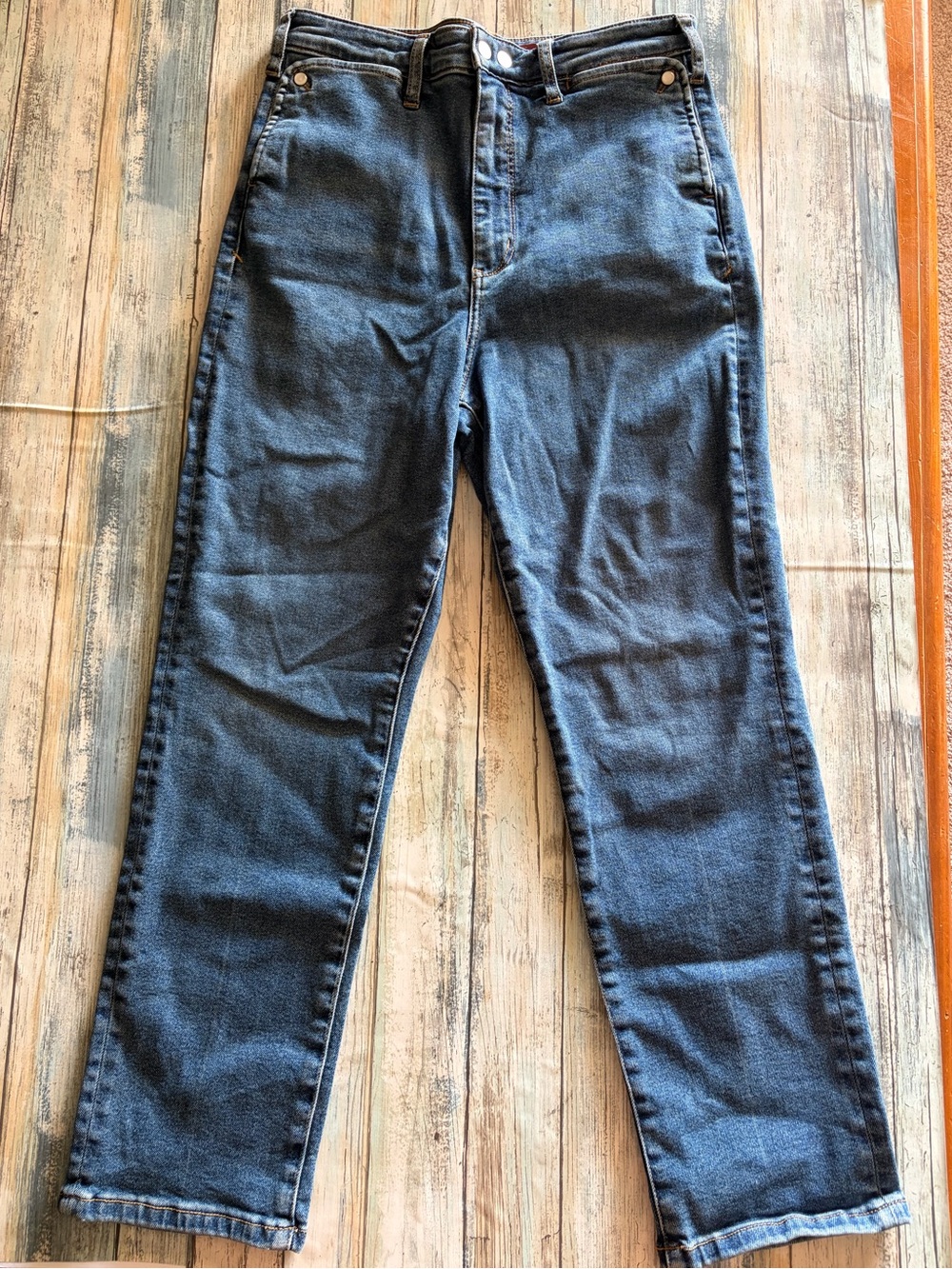 Anthropologie Pilcro Slim High Rise Cigarette Jeans Size 30 - Picture 3 of 11